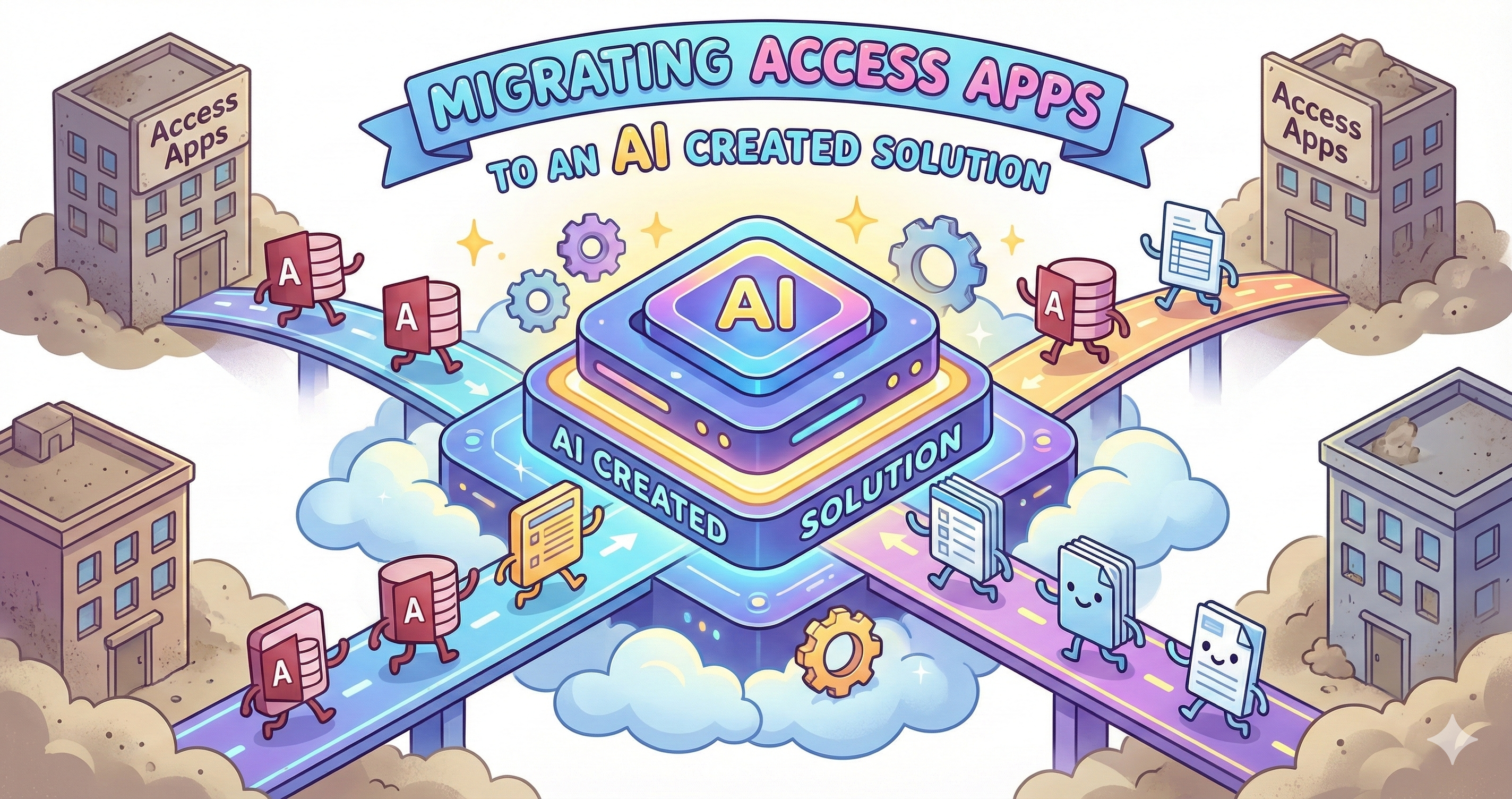 Teaching AI to Analyze a Legacy MS Access Application and Propose a Modernization Plan